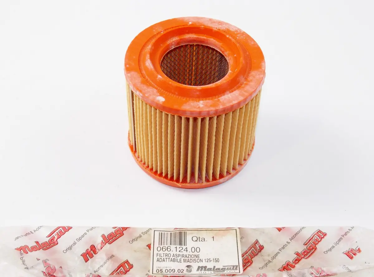 Nos Oem Malaguti Madison 125-150 F12 Max 125 Euro 2 Air Filter 066.124.00 1