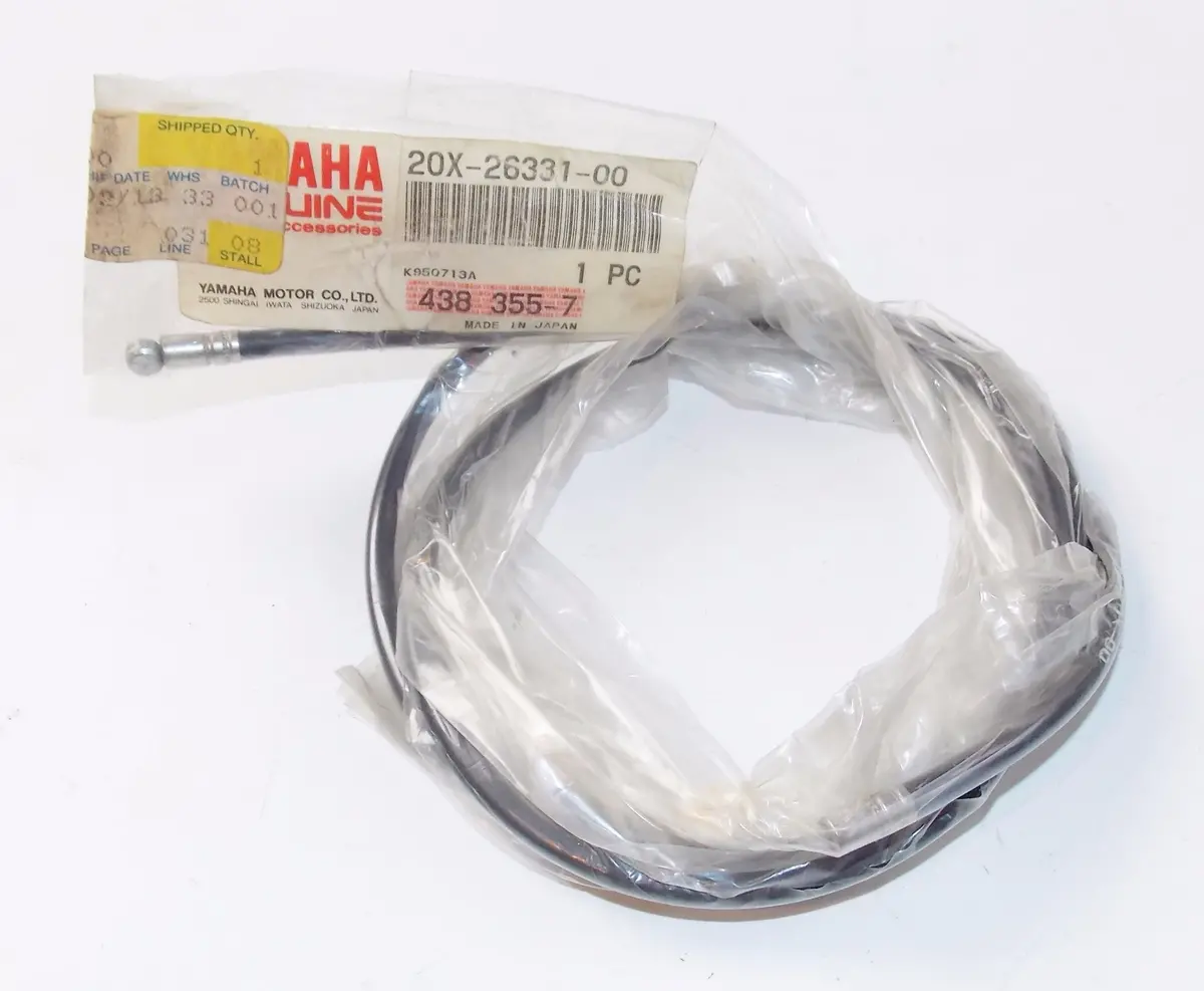 Nos Oem Yamaha 81-83 Virago 750 Xj550h Xj750k Cable Starter 1 # 20X-26331-00 1