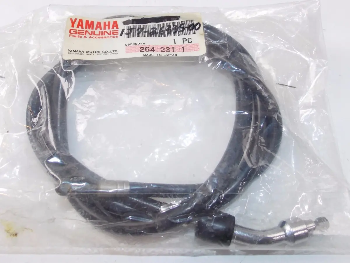 Nos Oem Yamaha 1977 Xs750 Clutch Cable 1J7-26335-00 1