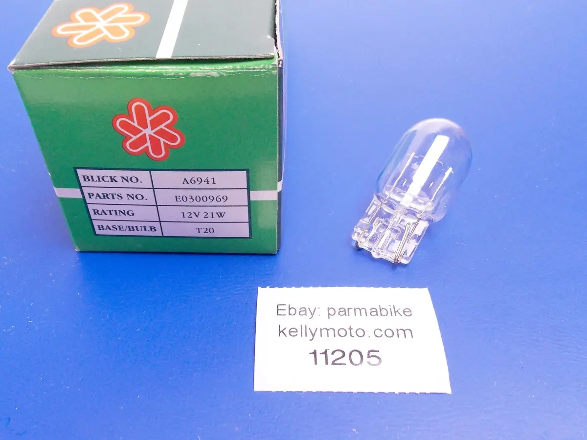 Blick A6941 E0300969 Auto Bulb Light Single Large 12V 21W Base T20 Pkg Of 9 1