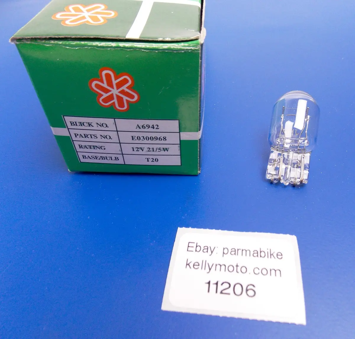Blick A6942 E0300968 Auto Bulb Light 12V 21/5W Base T20 Double Large Pkg Of 10 1