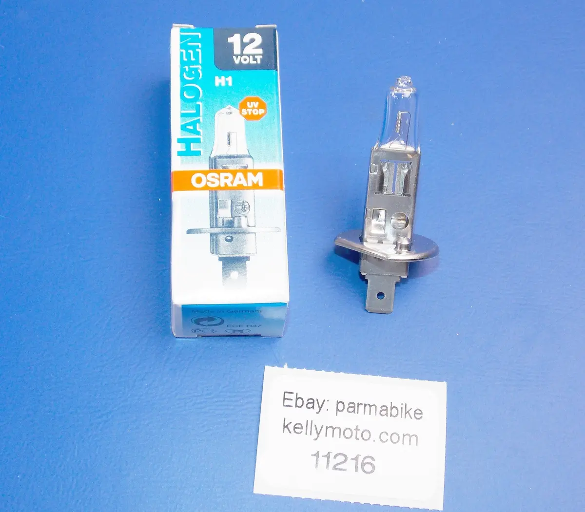 Automotive Osram 64150 Halogen Bulb Headlight H1 12V 55W Uv Stop 1