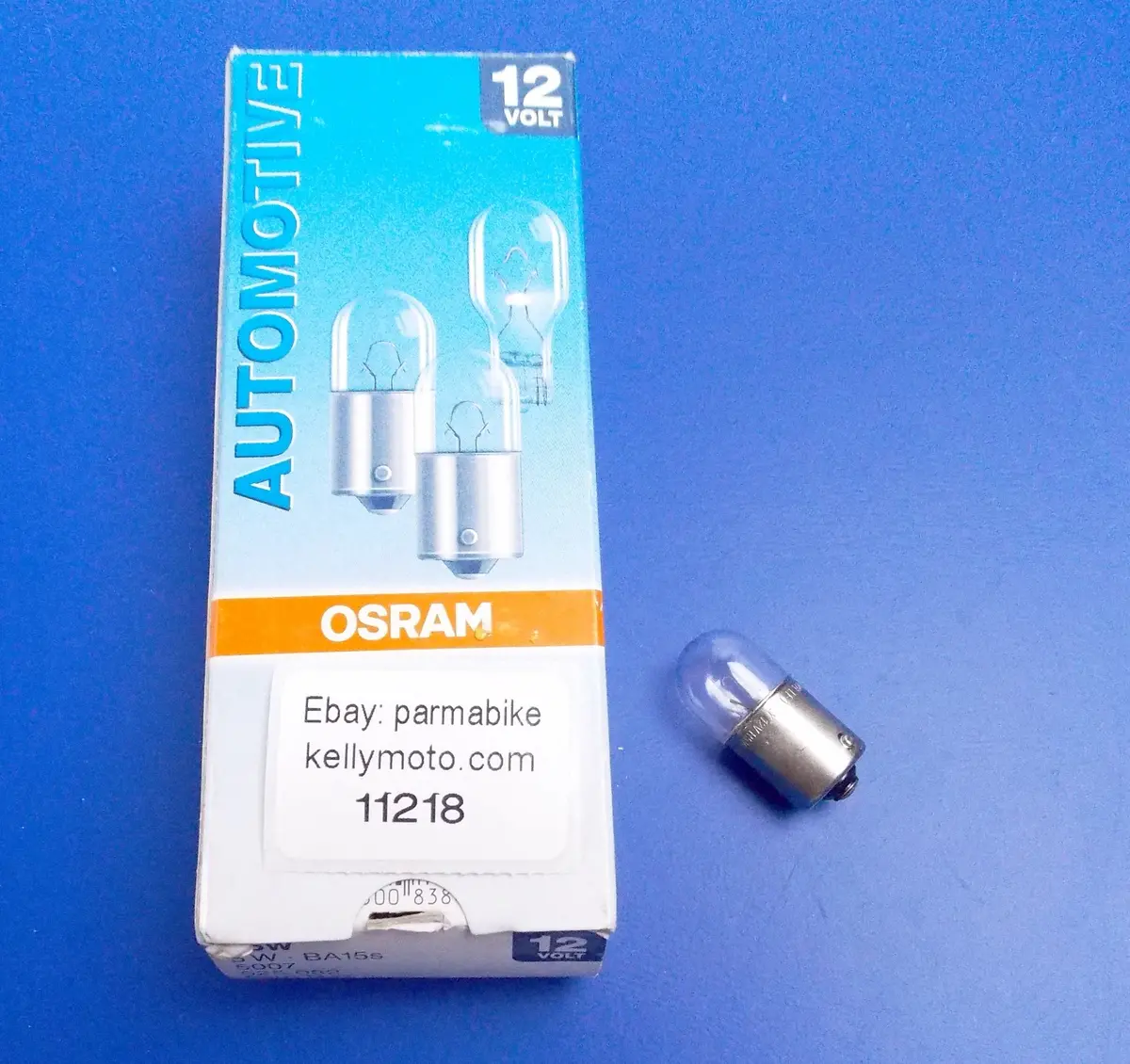 10X Osram 5007 Automotive Bulb Light 12V 5W Base Ba15s 525.082 R5w 1