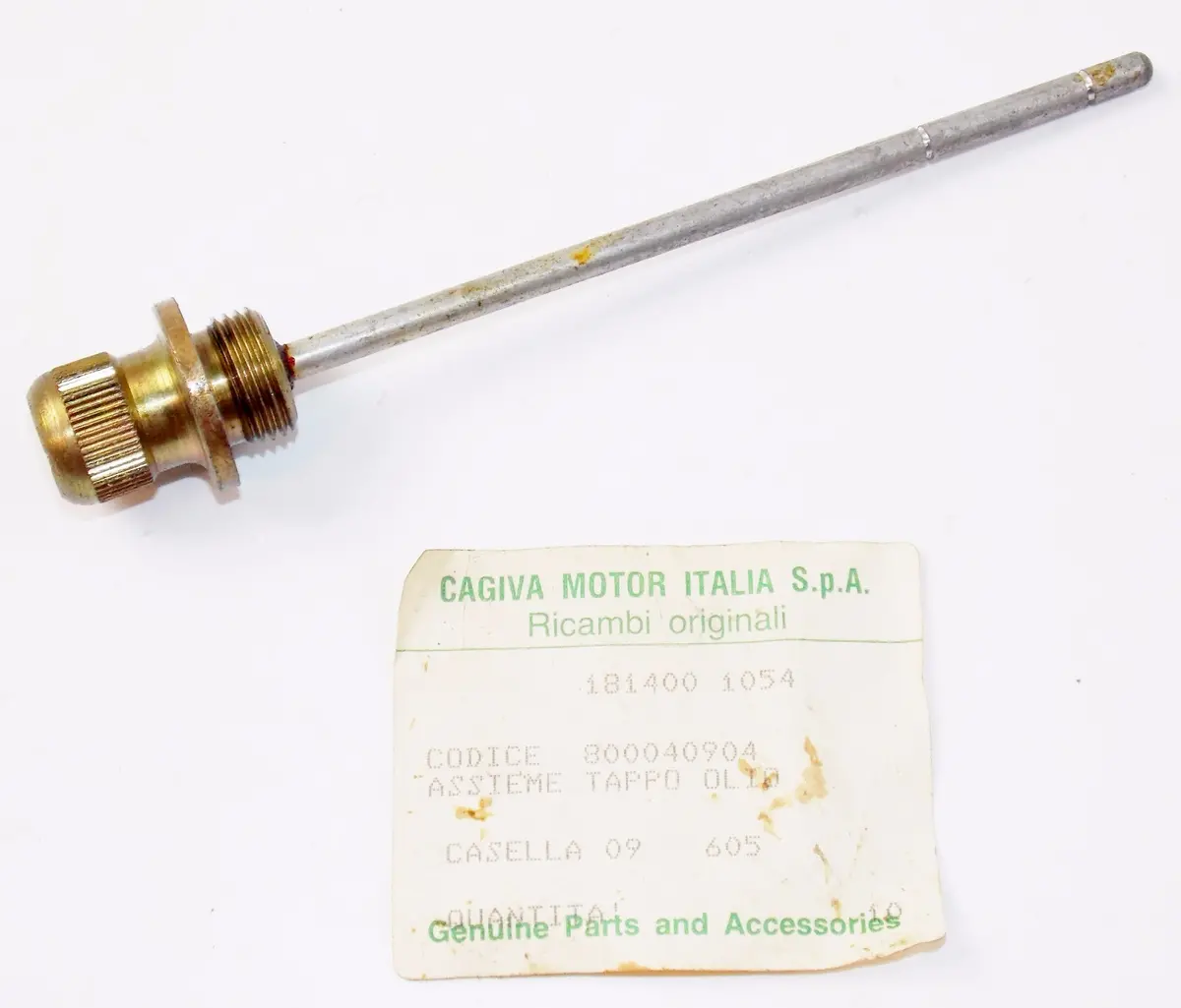 Nos Oem Cagiva 350 Ala Rossa Oil Level Cap 800040904 1