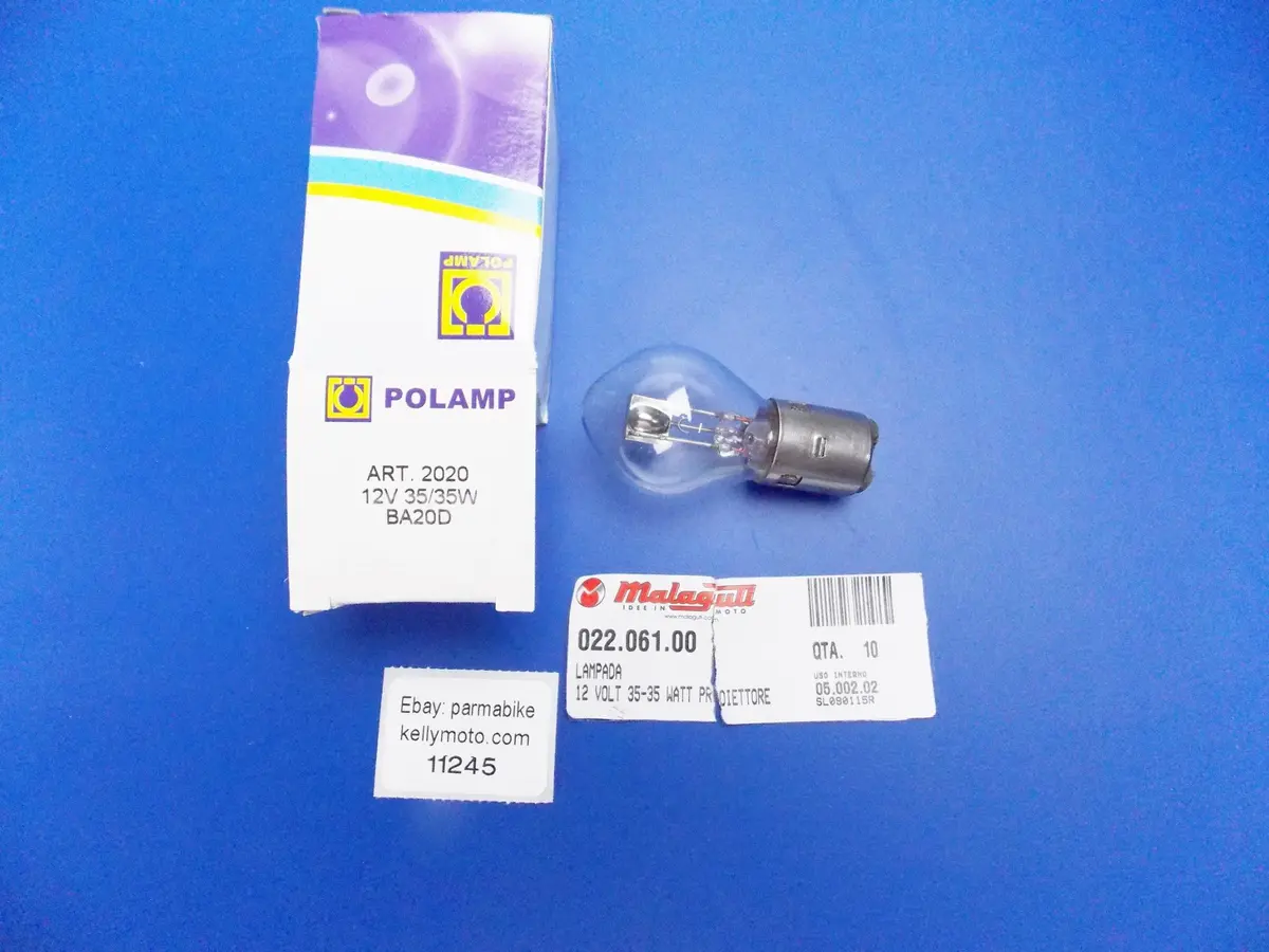 Oem Malagutti Light Bulb 12 V 35/35W Ba20d 022.061.00 1