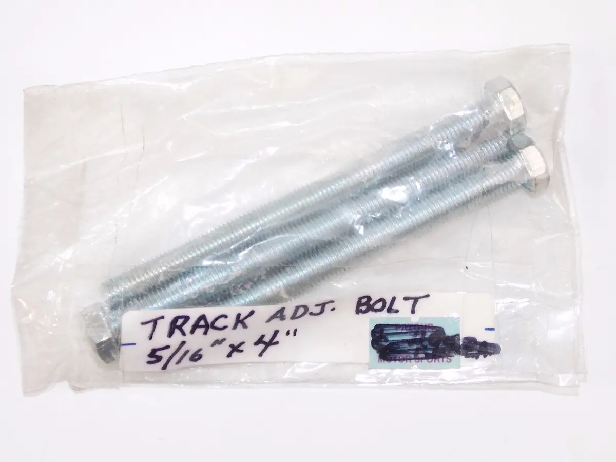 Nos Track Adjusting Bolt 5/16" X 4" Ski Doo Snowmobil Yamaha Qty 3 1