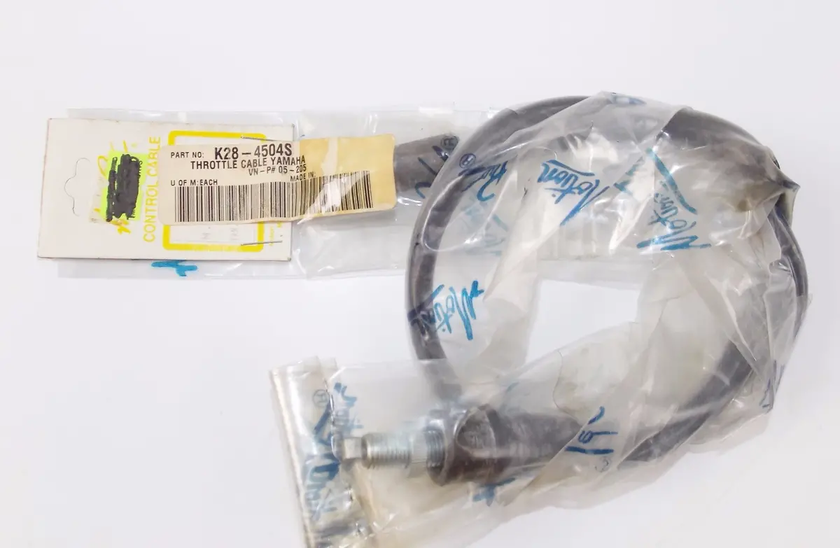 Nos Motion Pro Throttle Cable Yamaha Vintage 05-205 | K28-4504S 1