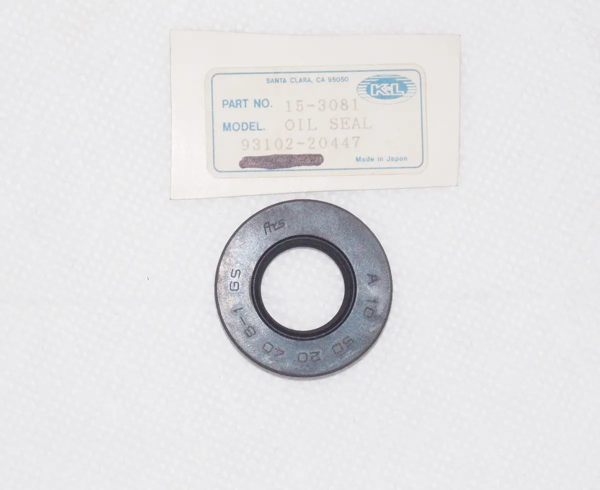 Nos Crank Piston Oil Seal Yamaha 1966-2015 L5t Yz85 Et340ec Yz85psk 93102-20447 1
