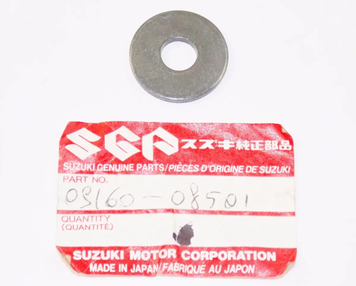 Oem Suzuki 87-07 Lt-4Wd Lt-F250t Sv650/1000 Gsx600f Washer 8.5X24x2 09160-08501 1