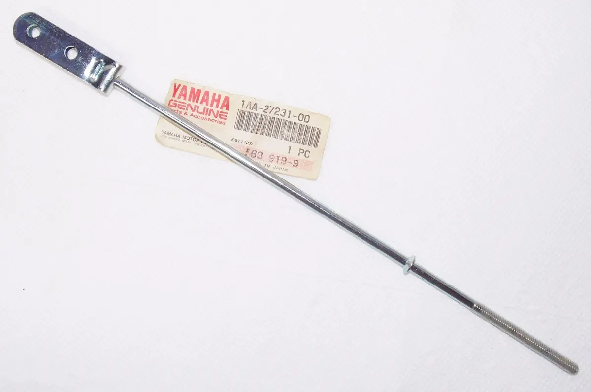 Nos Oem Yamaha 1985-1986 Maxim Stand Footrest Rod Brake # 1Aa-27231 1