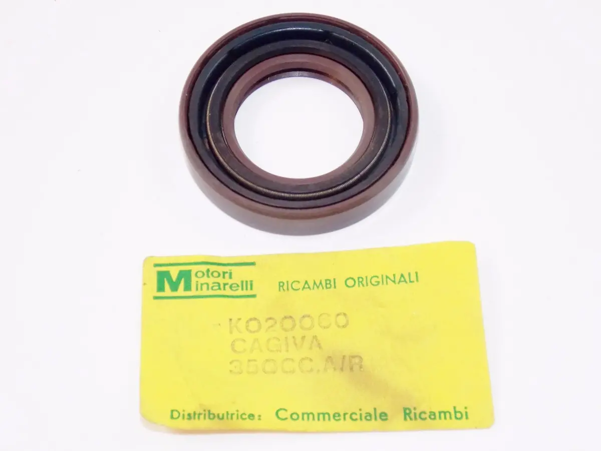 Nos Oem Minarelli K020060 Cagiva 350Cc. A/R Oil Seal Set 1