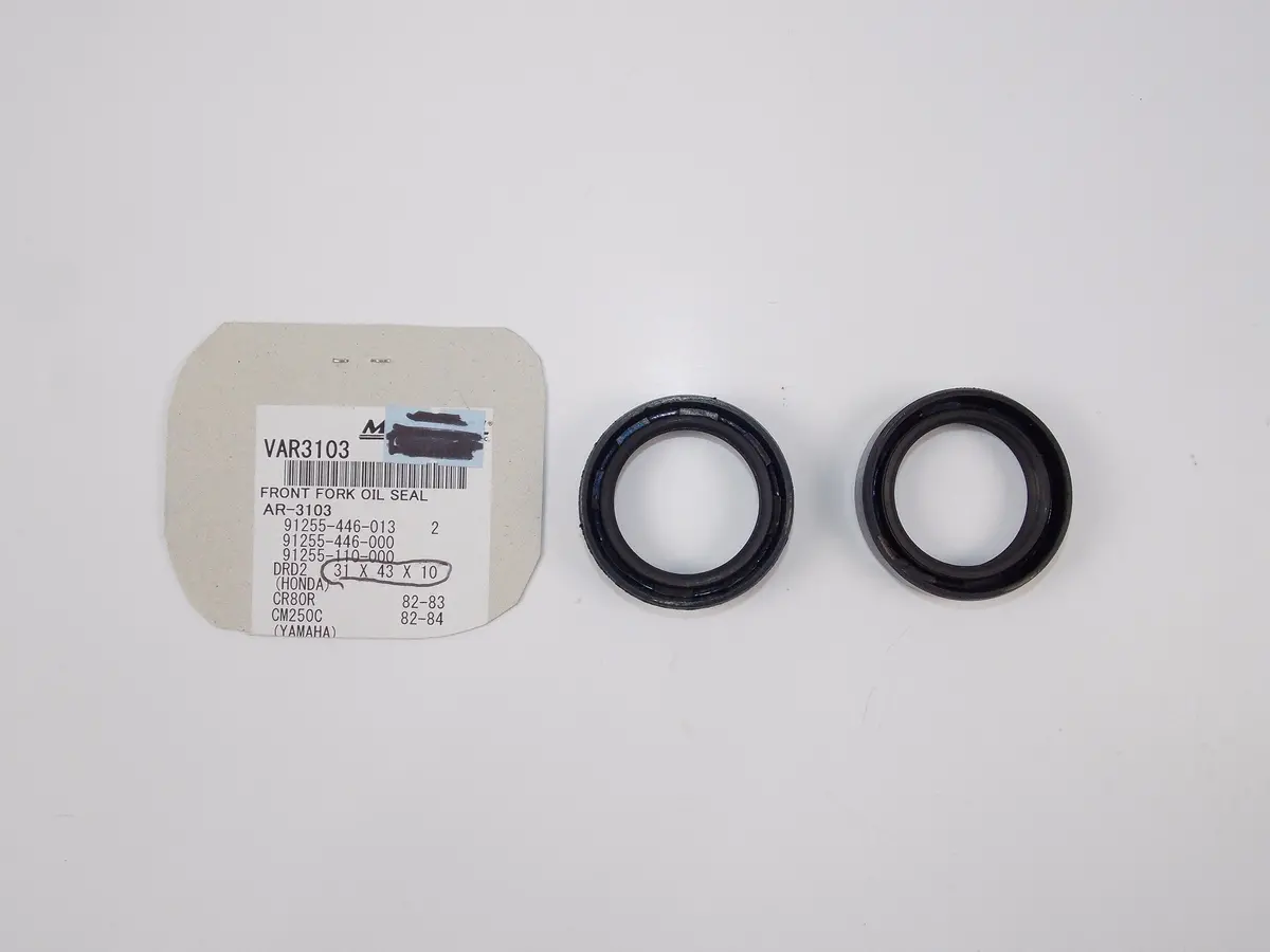 Vesrah Frnt Fork Seal Drd2 31X43x10 31Mm 43Mm 10Mm Honda Kawasaki Yamaha Ar-3103 1