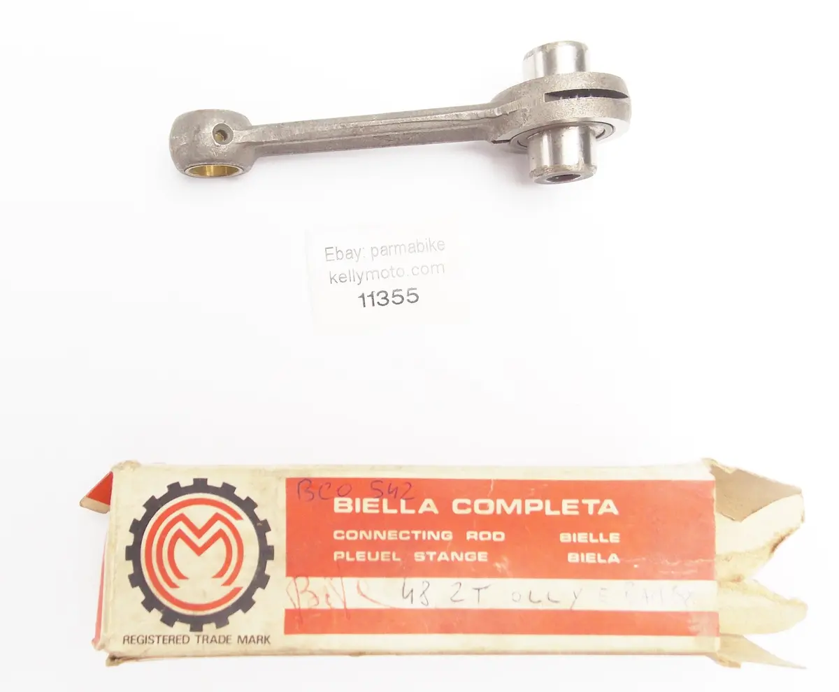 Mazzucchelli Mmc Connecting Rod+Bearing+Pin Bive Beta 48Cc Olly Bamby 2-Stroke 1