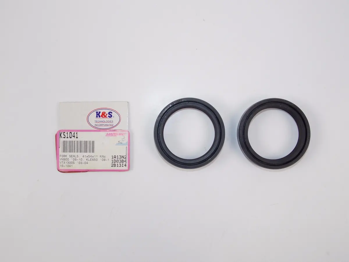 K&S Front Fork Seal Set 41X54x11 Harley Honda Kawawaki Suzuki Yamaha 16-1041 1