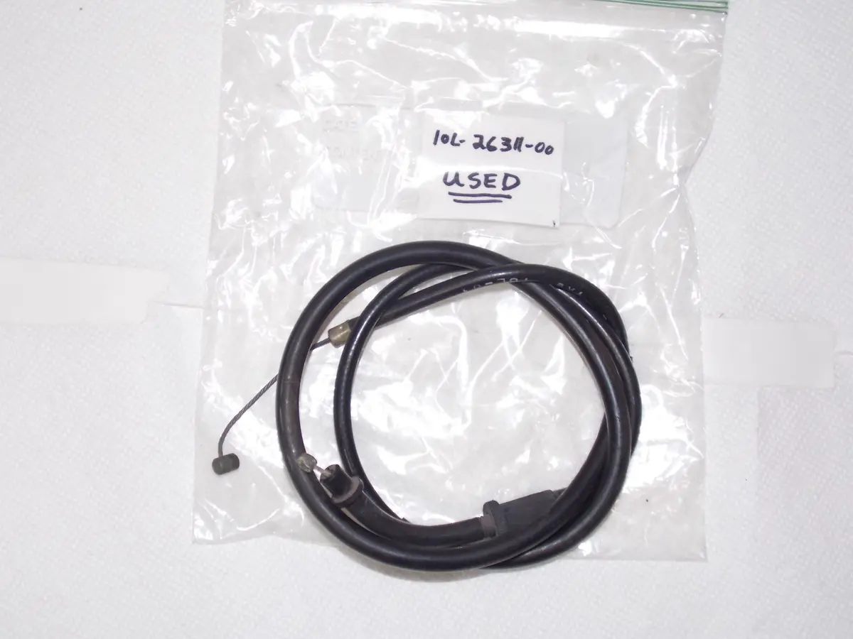 Used Cable Throttle 1 Yamaha 1982-1983 Xv920j Xz550rk # 10L-26311-00 # 11U-26311 1