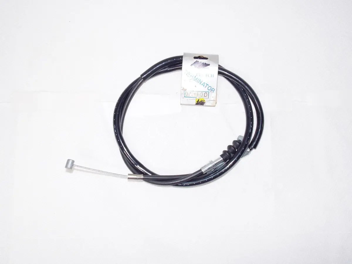 Nos Black Vinyl Clutch Cable Yamaha # 04-0100 1