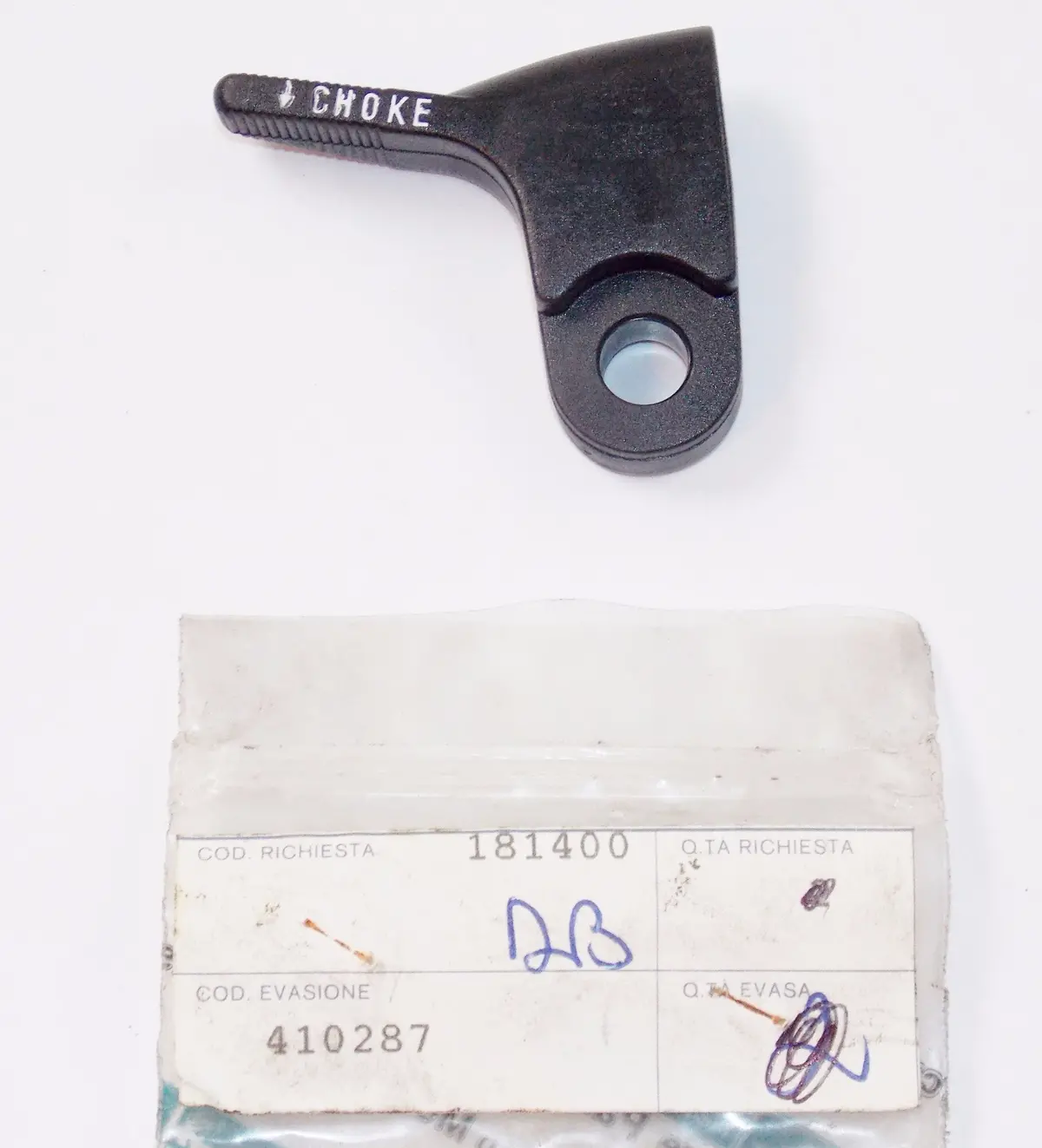 Nos Oem Cagiva Morini '88 501 Camel Coguaro Excalibur Starter Lever Choke 410287 1