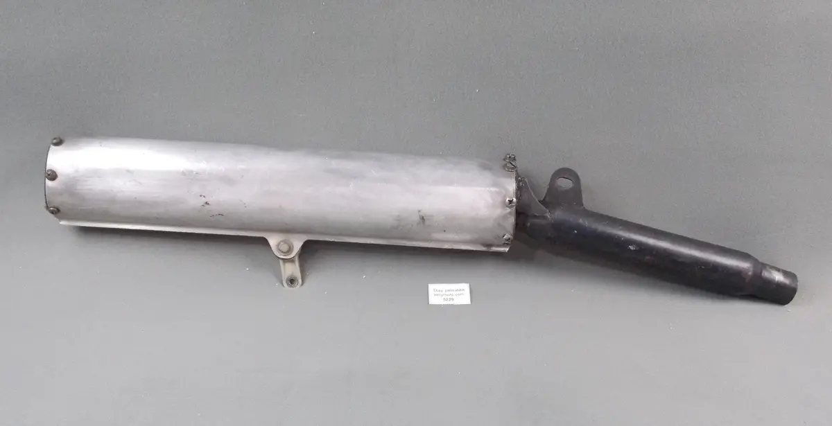 1992 Ktm Mxc 250 Exhaust Muffler Pipe Silencer 38Mm 1