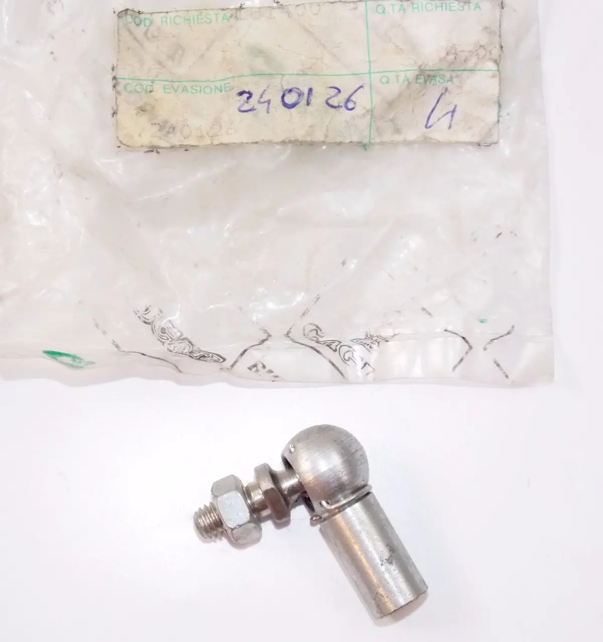 Nos Oem Cagiva Morini 87-88 Dart 350 400 '92 350 501 Excalibur Ball Joint 240126 1
