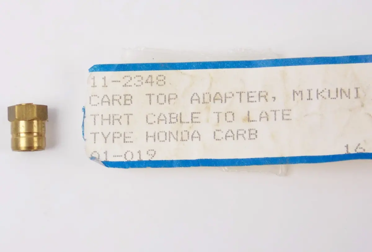 Mikuni Carburetor Top Adapter Cable To Late Type Honda Carb 11-2348 | 01-019 1