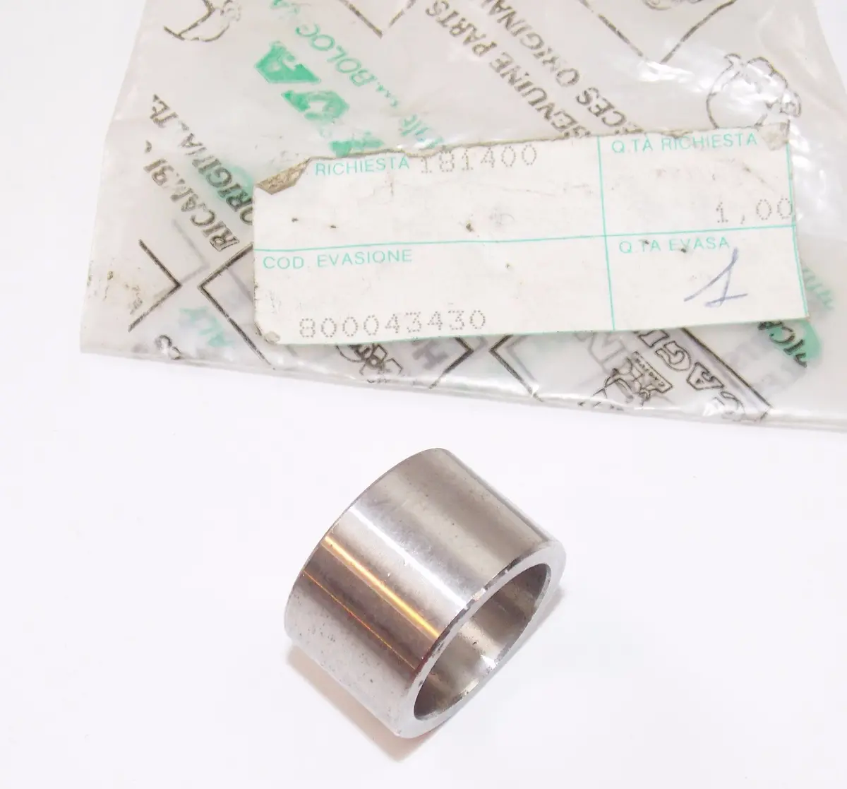 Nos Oem Cagiva Aletta Oro 125-S2 Rear Wheel Spacer 800043430 1