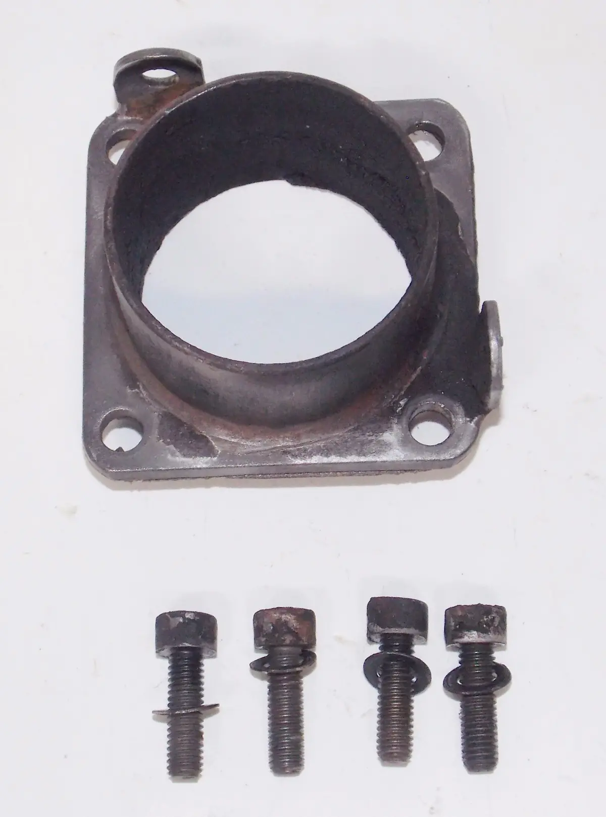 1980 Husqvarna 390 Acc Exhaust Flange Muffler Mount Pipe Connector Motor 2077 1