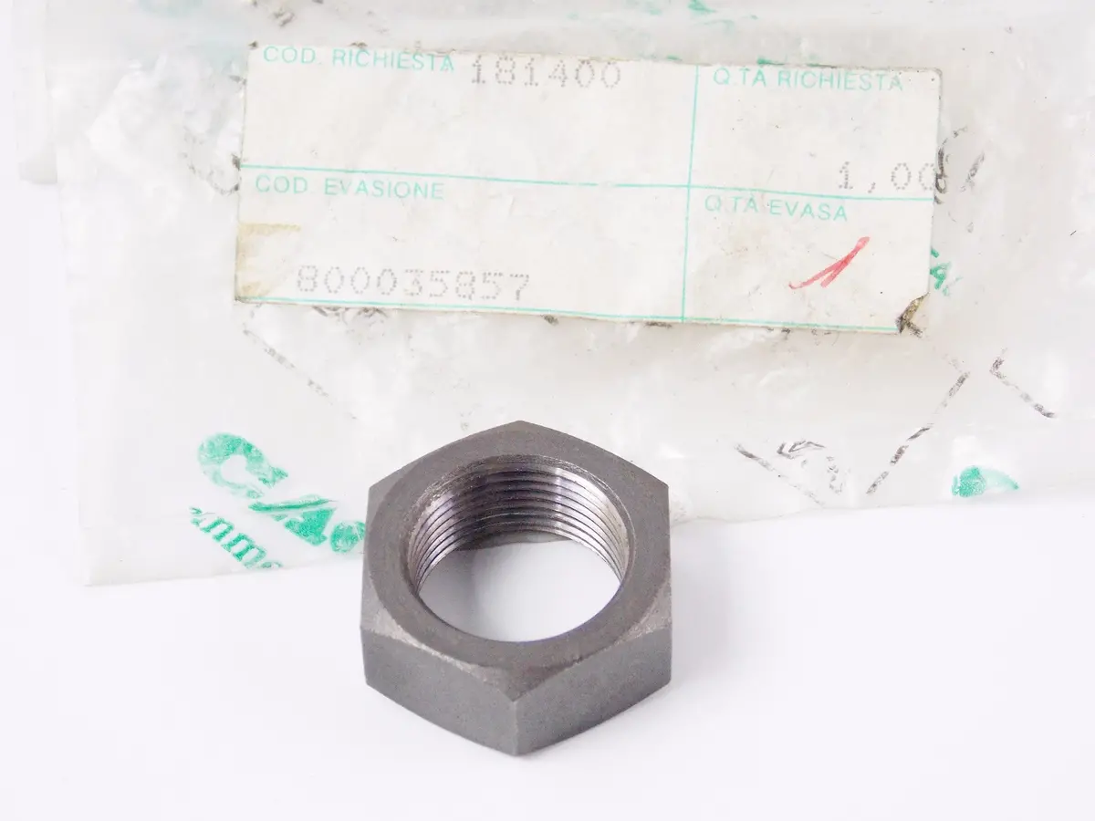 Nos Oem Cagiva Nut Thread 19Mm X Head 27Mm 800035857 1