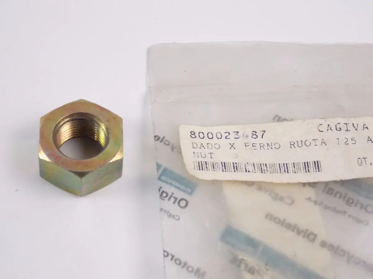 Oem Cagiva 1978-1983 Sst 125/Low Rider/Aletta Rr Wheel Hub Assy Nut 800023487 1