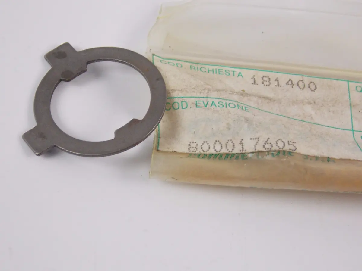 Oem Cagiva '78-'81 Sst 125/Aletta/Low Rider Counter Shaft Lock Washer 800017605 1