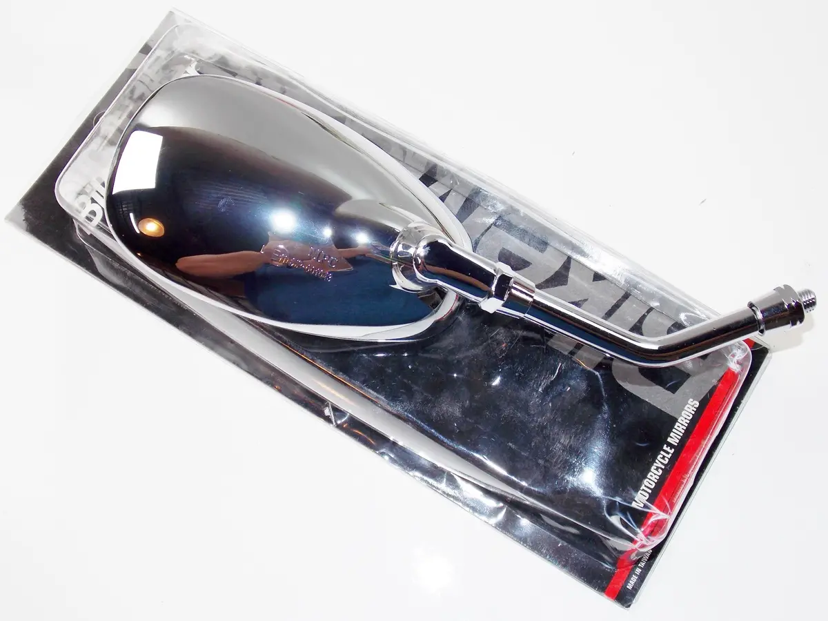 Bikemaster Chrome Mirror Cruisers For Yamaha Road V Star # 600228 1