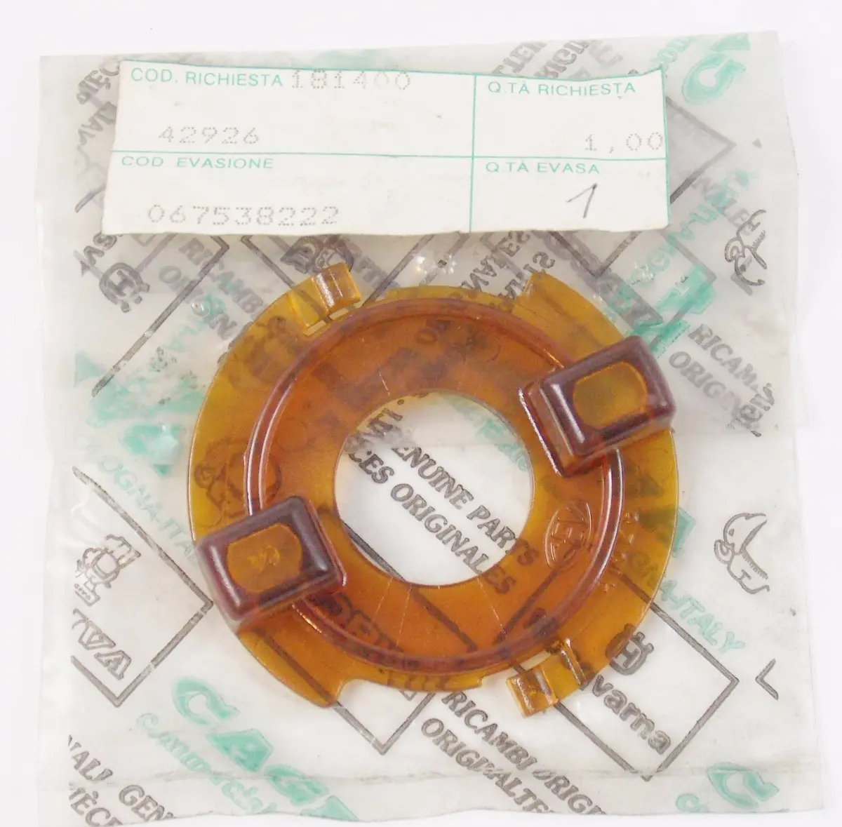 Nos Oem Cagiva 1987-1993 Ducati 350 F3 Superbike Sport Ring Nut Spring 67538222 1