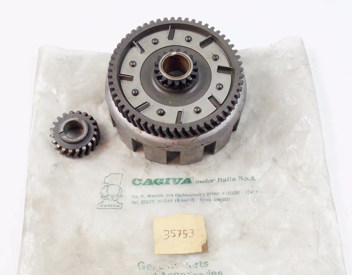 Nos Oem Cagica Ala Rossa Primary Transmission Gear Set 35753 1