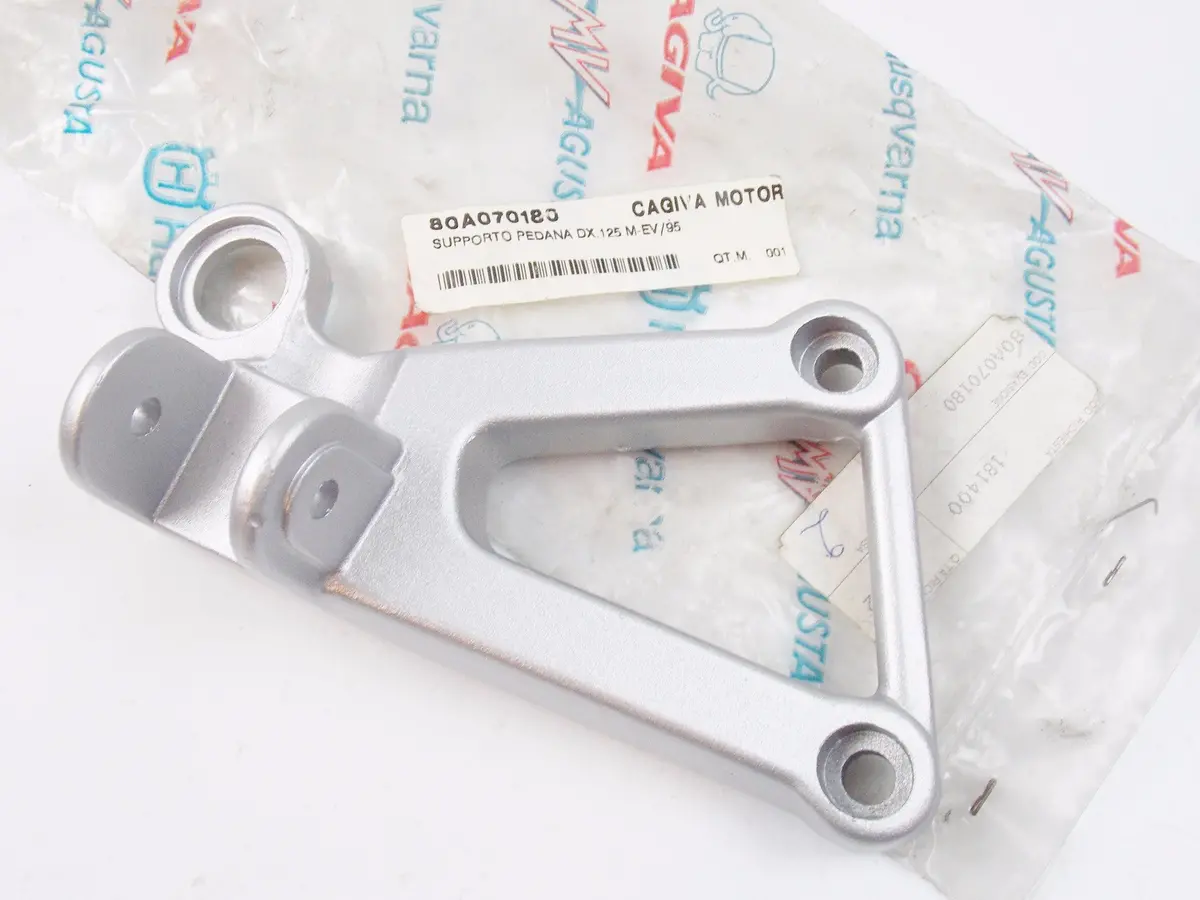 Nos Cagiva 1994-1998 Mito Ev R.H Foot Peg Stand Holder Bracket 80A070180 Ducati 1