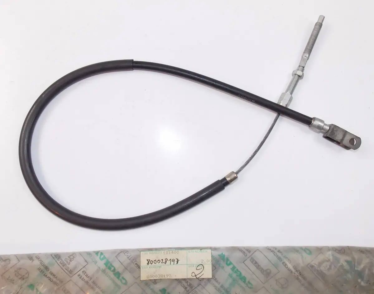 Nos Oem Cagiva 80-82 Sst 250 350 Rear Brake Cable Assy 800028197 1