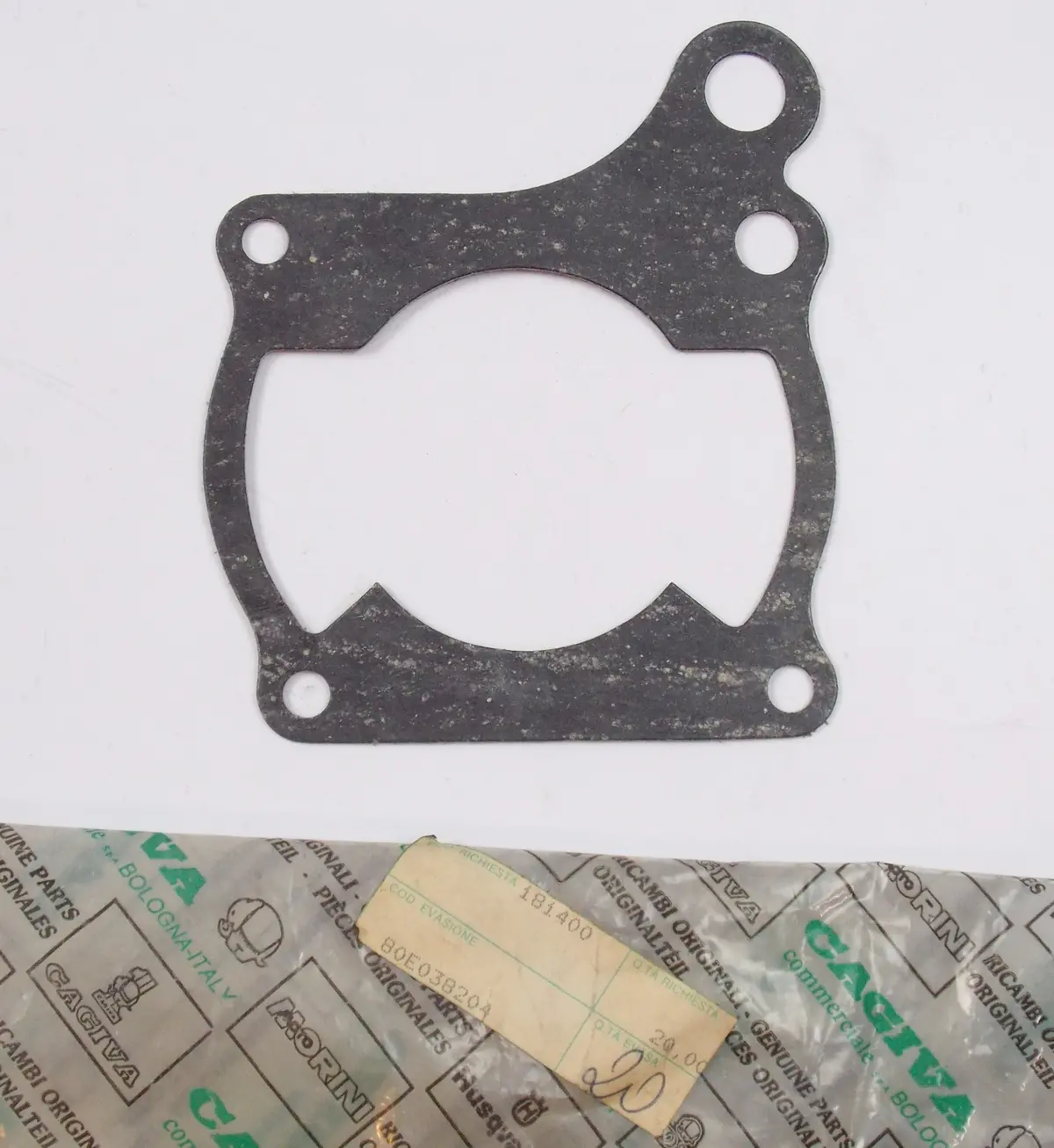 Oem Cagiva 80'S 125 Aletta Rossa Elefant Cylinder Base Gasket 0.8 Mm 80E038204 1
