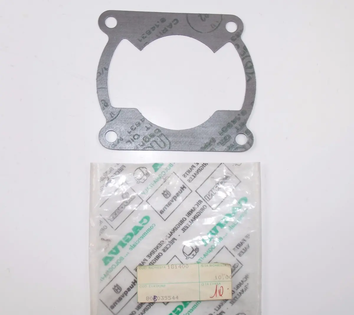 Oem Cagiva Aletta Electra 93/98 Roadster 125/521 Cylinder Gasket 0.6Mm 80B035544 1