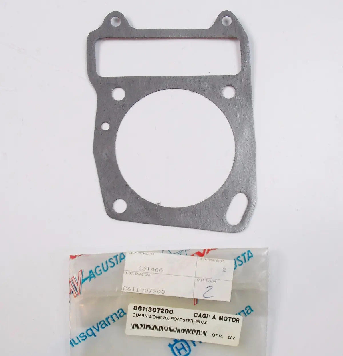 Nos Oem Cagiva 1996 Roadster 200 Cylinder Gasket 8611307200 1