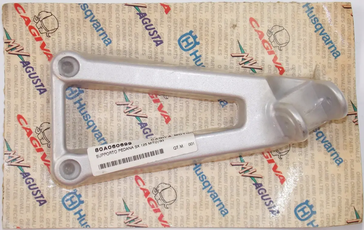 Nos Cagiva 1989 1992 Mito 2 Prima 50 Wmx 240-250 Lh Passenger Footrest 80A060699 1