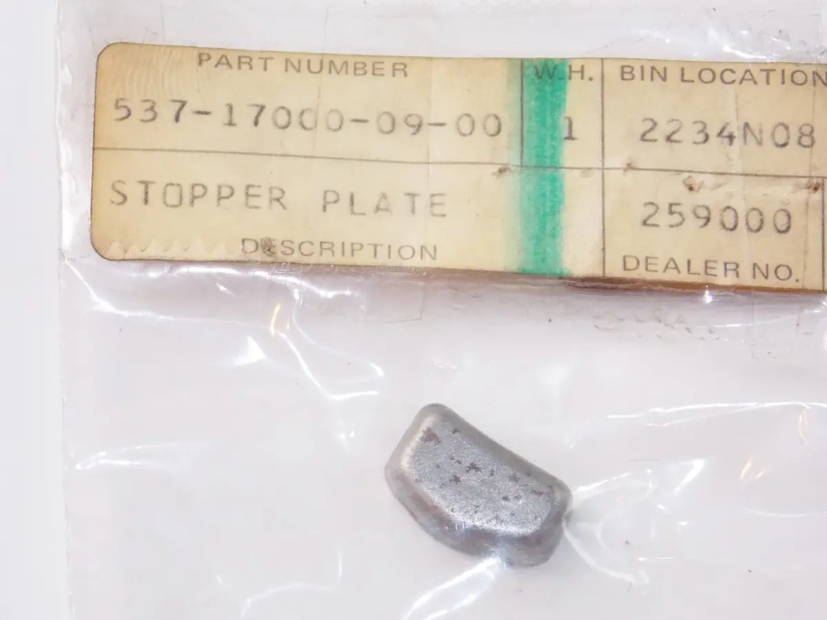 Nos Oem Yamaha 74-77 Yz125a Yz125b Yz100c Yz125c Clutch Weight Kit #537-17000-09 1