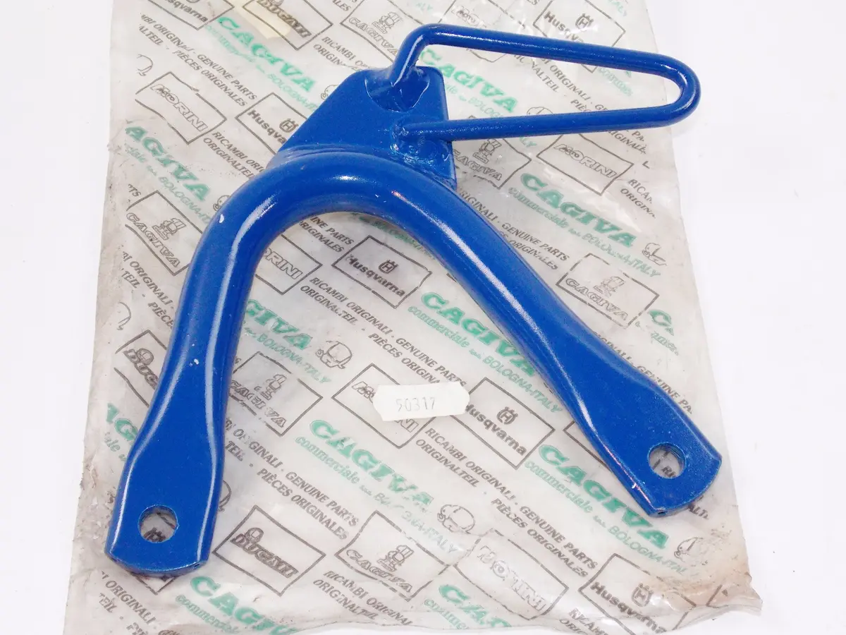 Nos Oem Cagiva 1987-1988 T4-350 R|350E|500E|500R L.H Foot Rest Support 50317 1