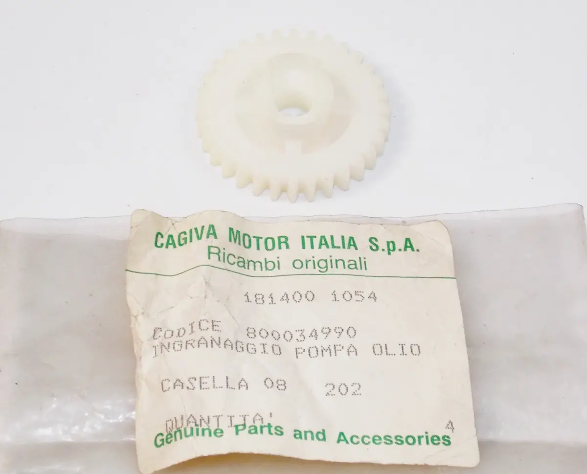 Nos Oem Cagiva Aletta Electra Oil Pump Gear 32 T 800034990 1