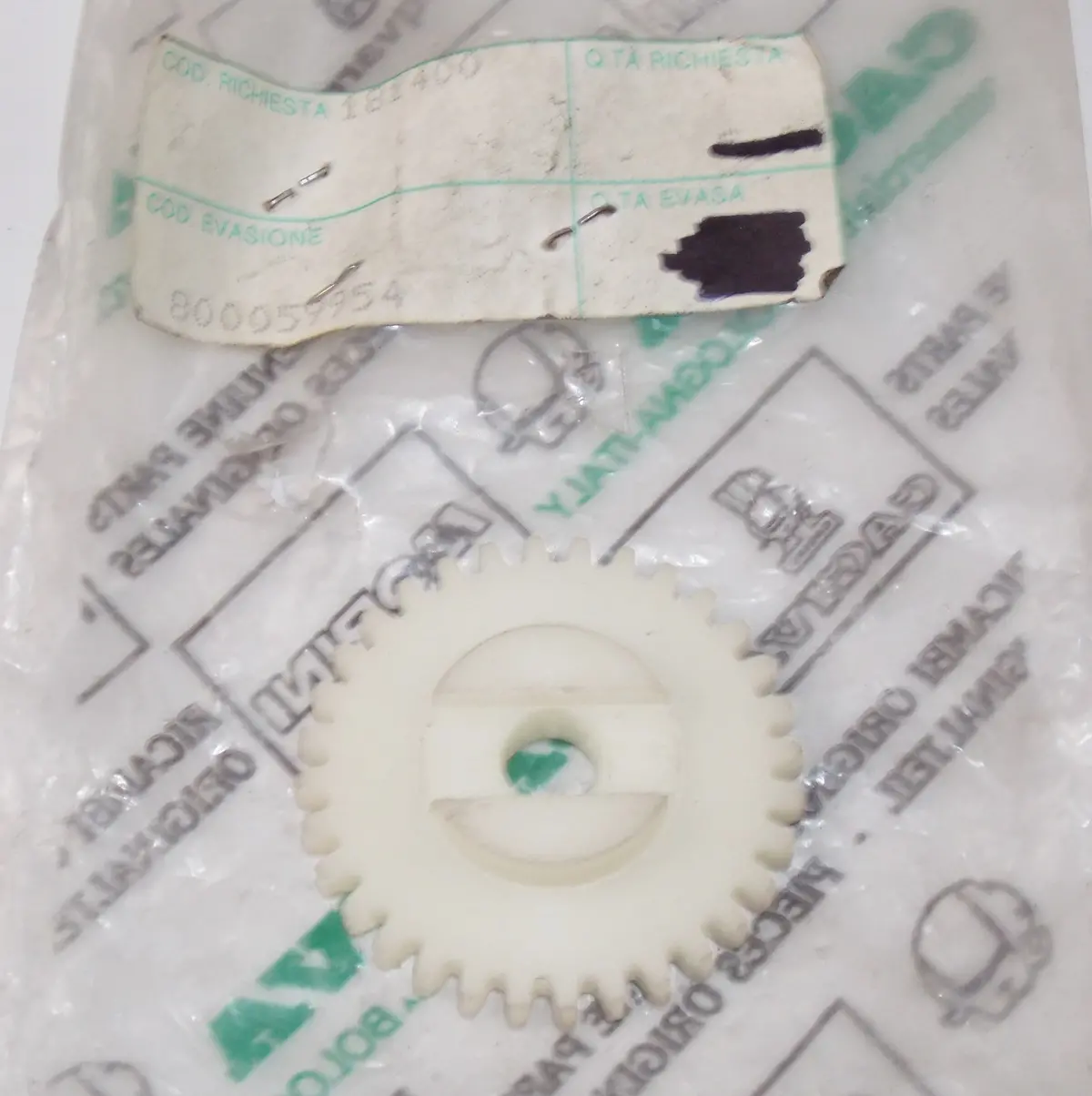 Nos Oem Cagiva Freccia 125-C10r Oil Pump Gear 32 T 800059954 1