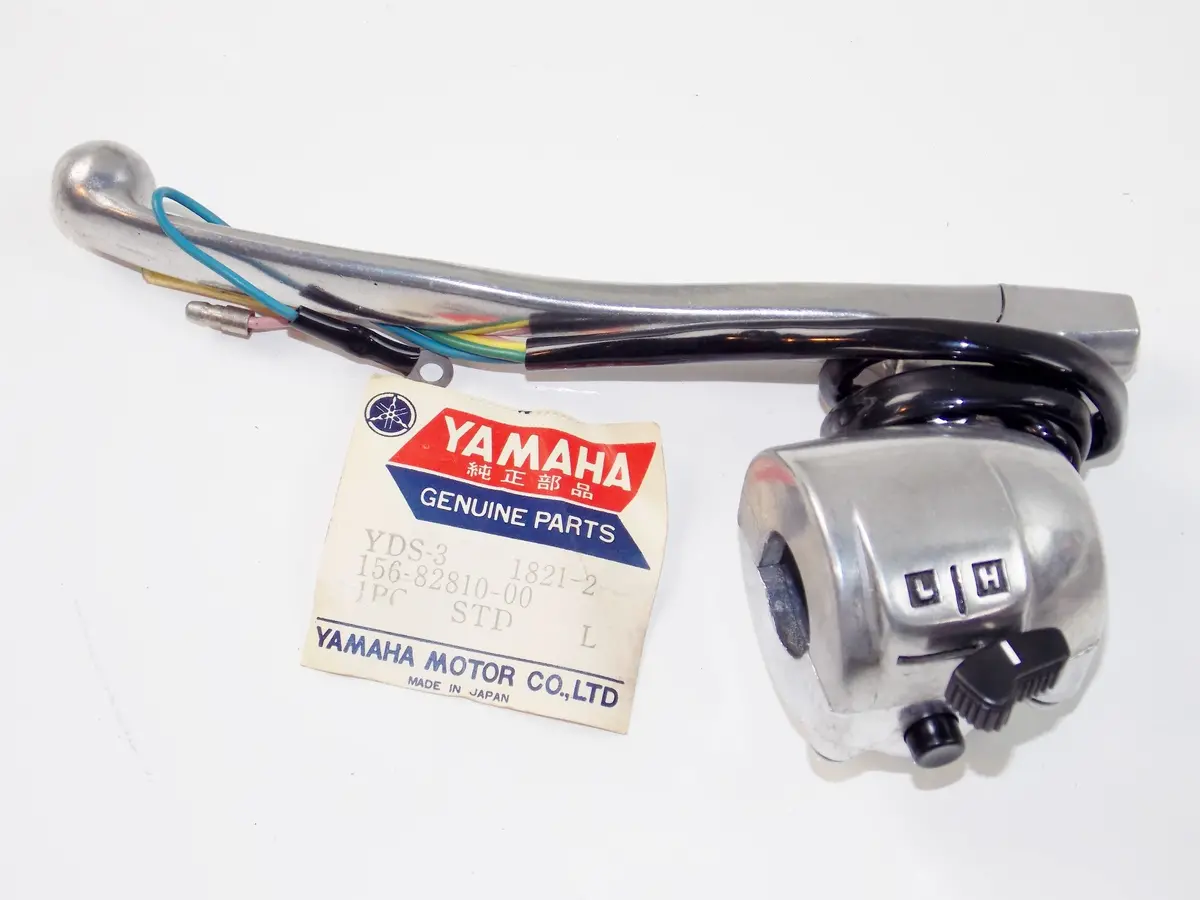 Nos Oem Yamaha 65-66 Yds3 Ym1 Ym1s Lh Lever Holder Control Switch # 156-82810-00 1