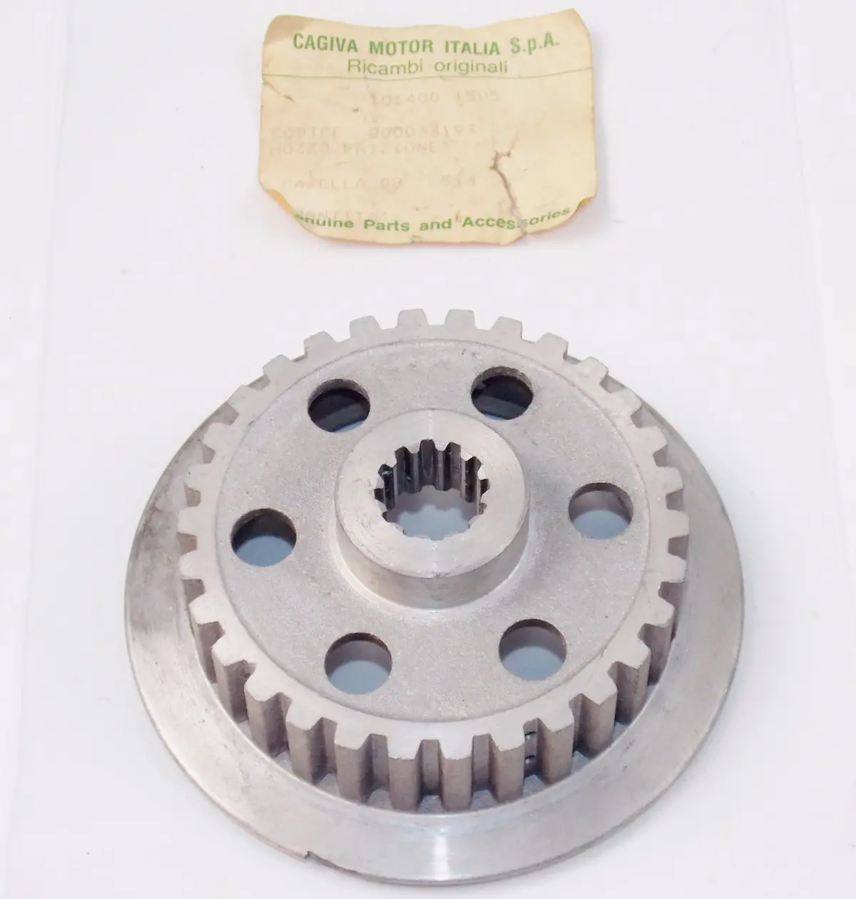 Nos Oem Cagiva 1987 Elefantre 125 Clutch Hub Ducati Husqvarna 800033193 1
