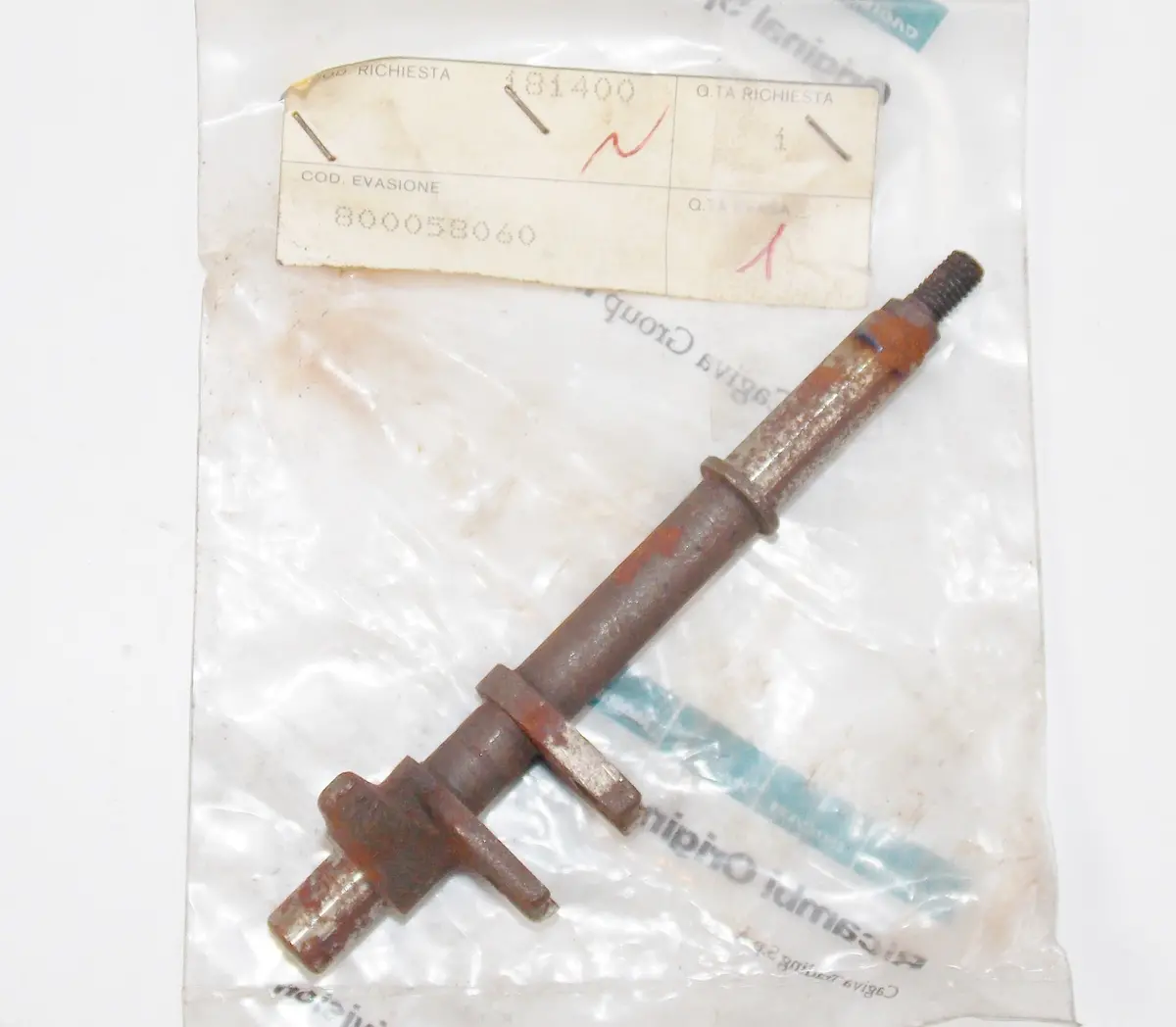 Oem Cagiva '88 Freccia 125-C10r Freccia Anniversary Valve Timing Shaft 800058060 1