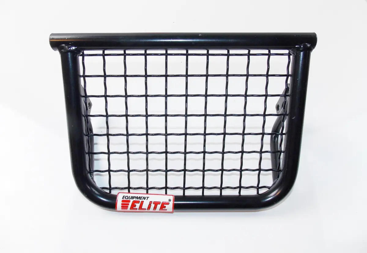 Nos Black Grill Headlight Guard Protector 9"X 7" Cagiva Gilera Scrambler Desert 1