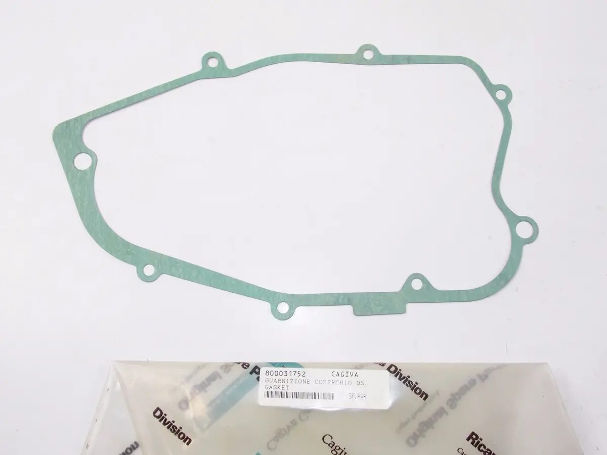 Nos Oem Cagiva 1987 Aletta Oro 125-S2 Rh Engine Cover Gasket 800031752 1