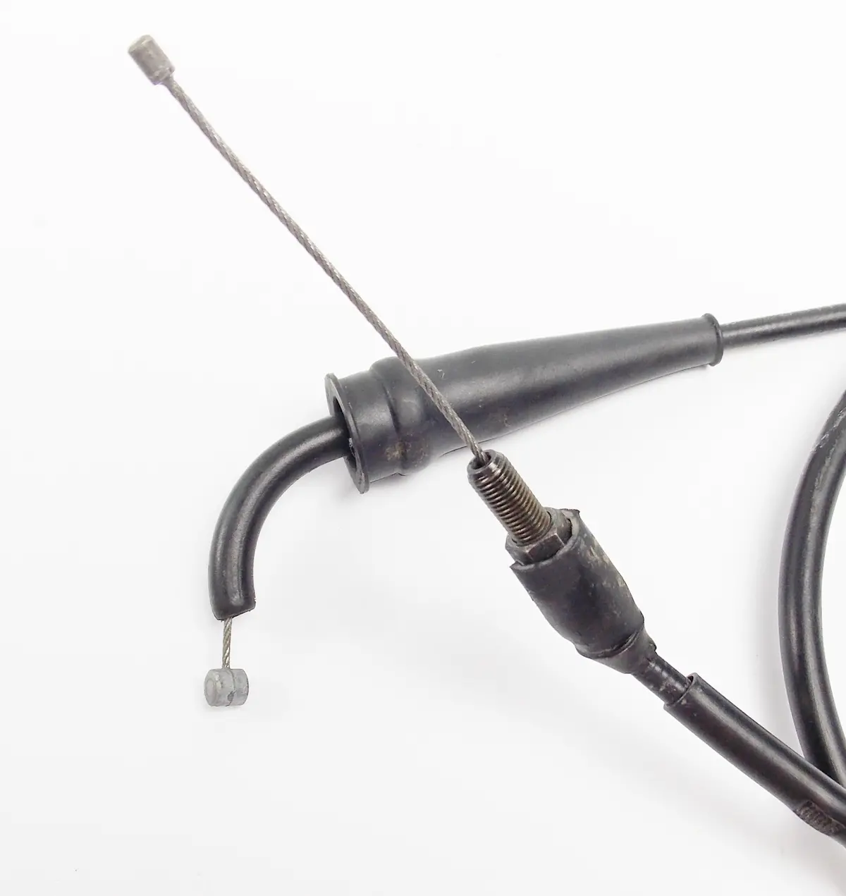 1990 Yamaha Yz125 Black Vinyl Throttle Cable 2