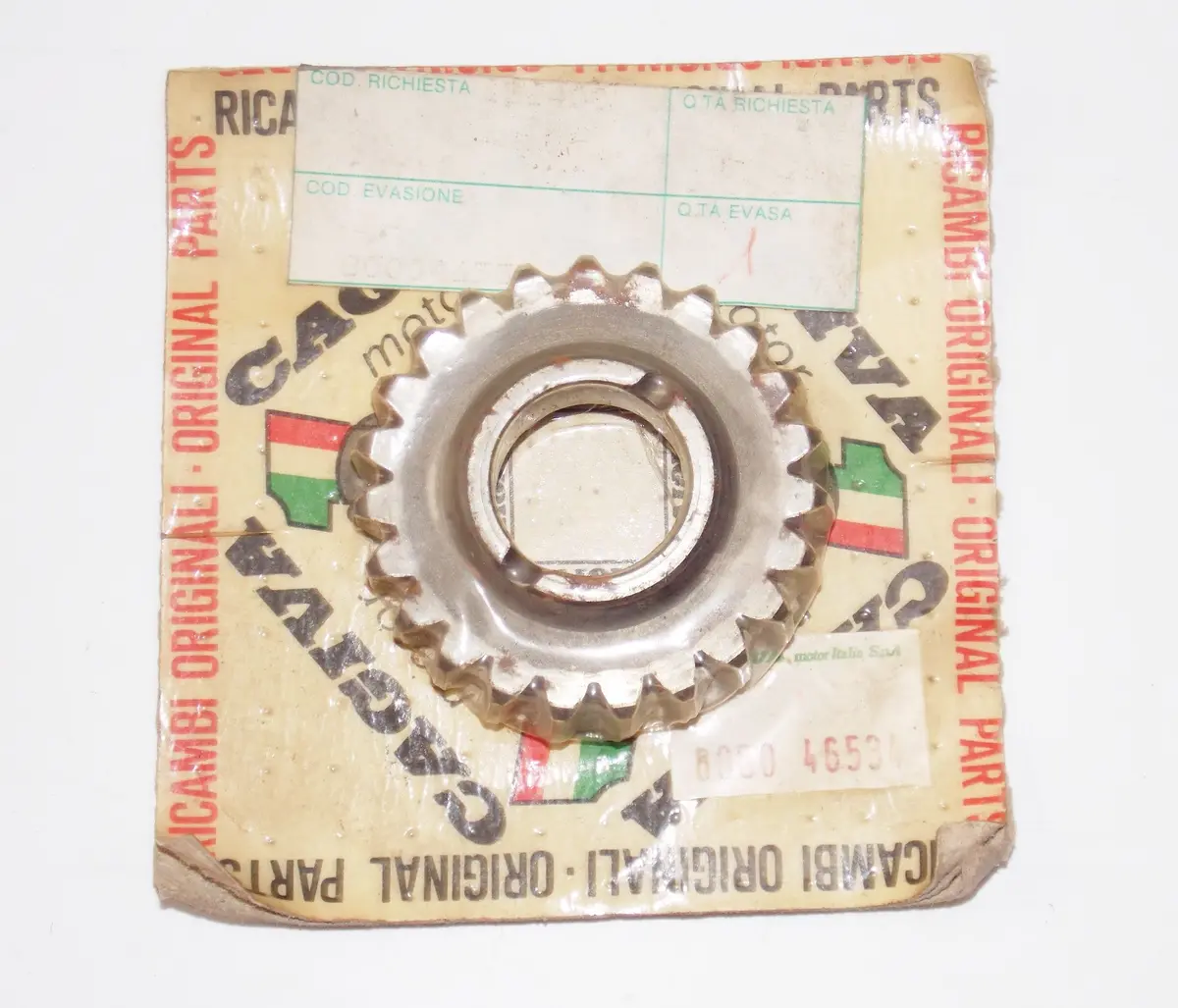 Nos Oem Cagiva 1989 Blues 125 Transmission Gear Counter Shaft 4Th T23 800046534 1