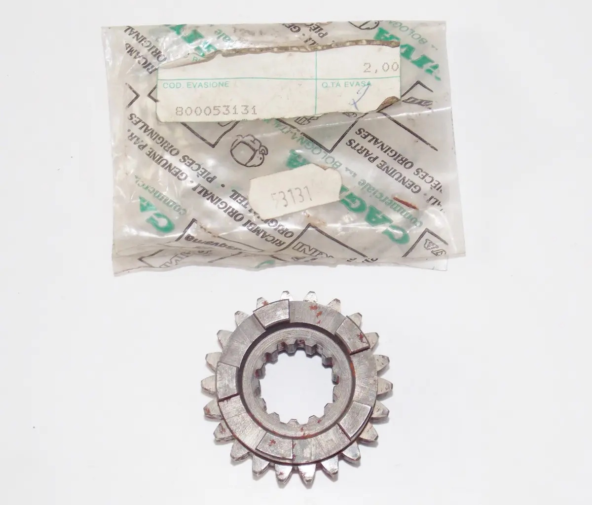 Oem Cagiva 88-89 Blues 125 Transmission Driven Gear Counter Shaft 5Th 800053131 1